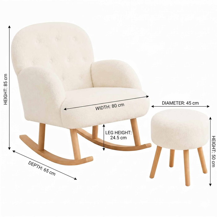 Atelier Del Sofa Dügmeli - Blanco